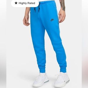 Nike Sportswear Tech Fleece, Light Photo Blue/Black, Men’s Size M